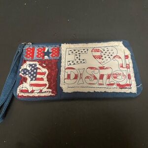Disney Wristlet-Patriotic Mickey Mouse “I Love Disney “ Wrislet